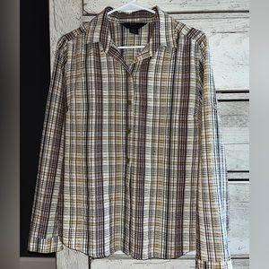 Women’s Woolrich Button Down Shirt M
